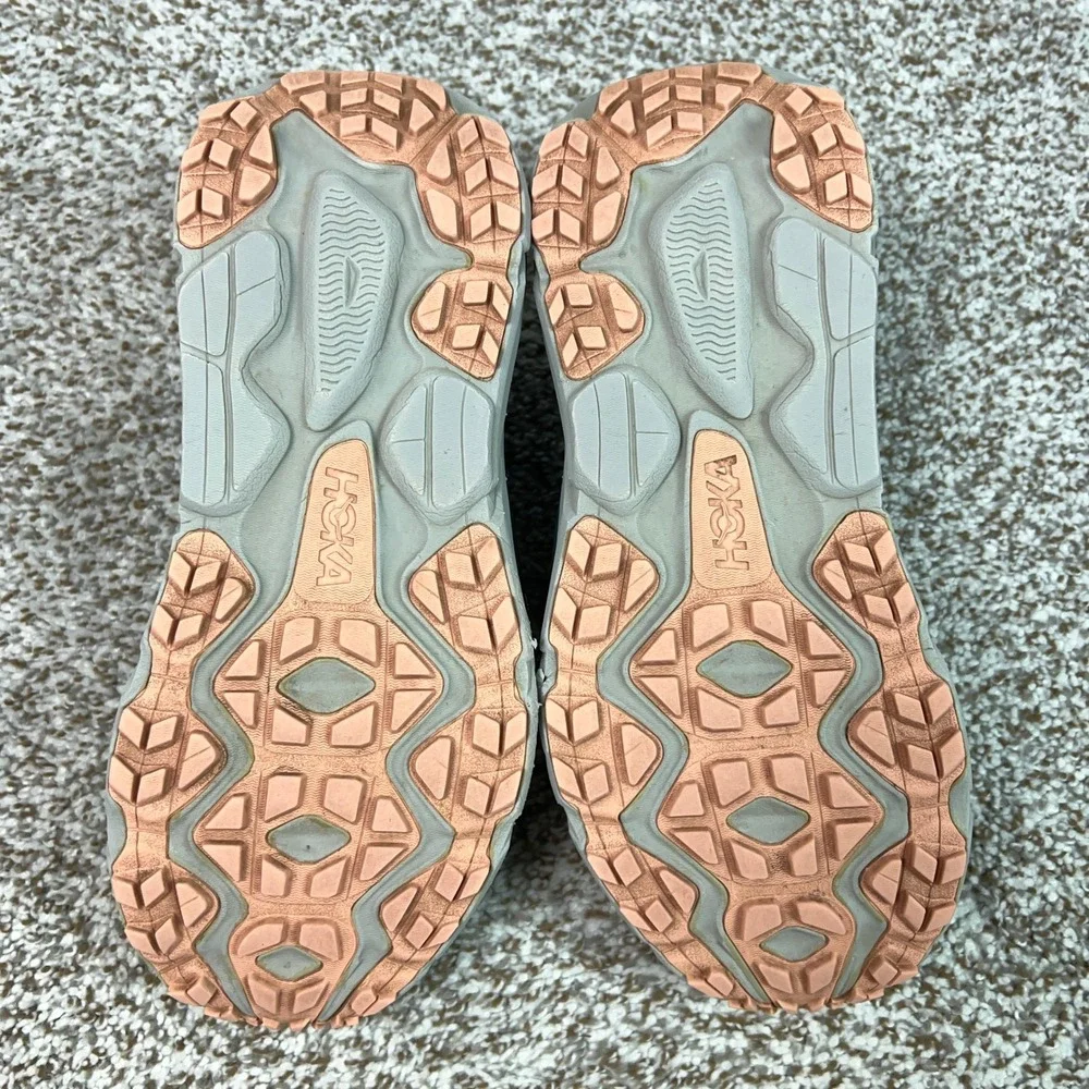 Hoka Shoes Womens 10 Wide Gray Trail Running Challenger ATR 7 Training Hiking